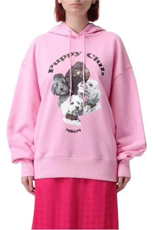 Msgm Damen, Sweatshirts & Hoodies, Rosa, SGröße: