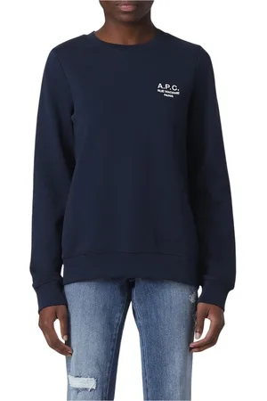 A.P.C. Damen, Sweatshirts & Hoodies, Blau, MGröße: