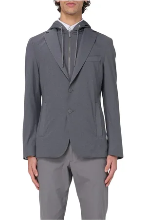 HUGO BOSS Herren, Jacken, Grau, MGröße: