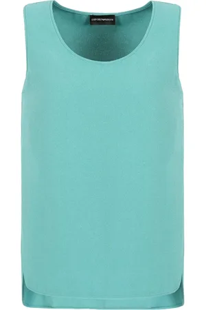 Emporio Armani Damen, Oberteile, Grün, LGröße: