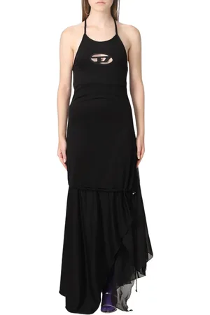 Diesel Damen, Kleider, Schwarzk, SGröße:
