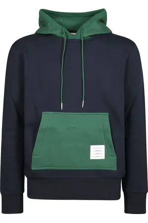 Thom Browne Herren, Sweatshirts & Hoodies, Blau, MGröße: