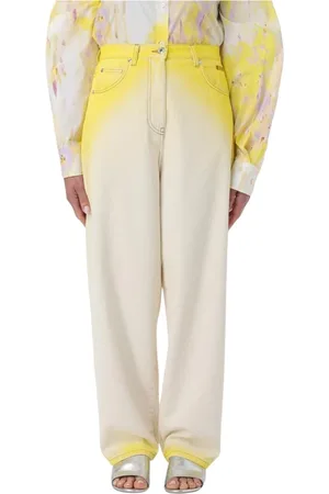 Msgm Damen, Jeans, Gelb, 2XSGröße: