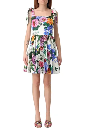 Dolce & Gabbana Damen, Kleider, Mehrfarbig, MGröße: