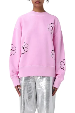 Msgm Damen, Sweatshirts & Hoodies, Rosa, MGröße: