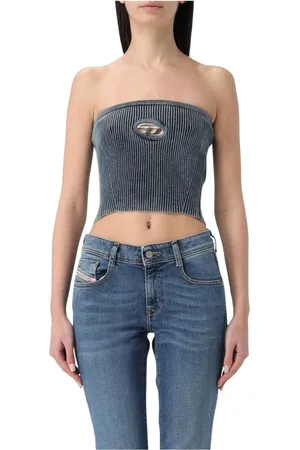 Diesel Damen, Oberteile, Blau, SGröße: