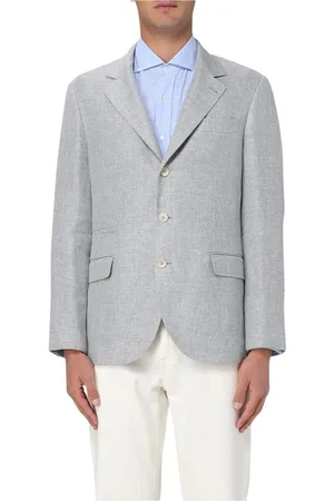 Brunello Cucinelli Herren, Jacken, Grau, XLGröße: