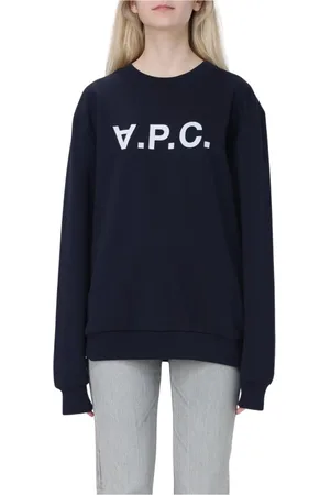 A.P.C. Damen, Sweatshirts & Hoodies, Blau, LGröße: