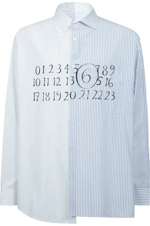 Maison Margiela Herren, Shirts, Blau, MGröße: