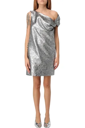 Msgm Damen, Kleider, Grau, XSGröße: