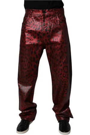 Dolce & Gabbana Herren, Jeans, Rot, MGröße:
