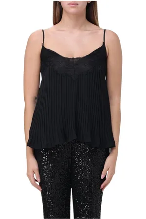 Twin-Set Damen, Oberteile, Schwarzk, SGröße: