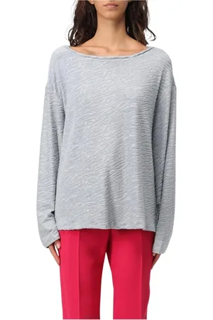 Emporio Armani Damen, Oberteile, Grau, MGröße: