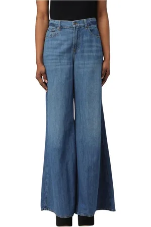 7 for all Mankind Damen, Jeans, Blau, W29Größe:
