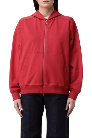 Brunello Cucinelli Damen, Sweatshirts & Hoodies, Rot, XSGröße: