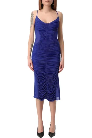 MUGLER Damen, Kleider, Blau, SGröße: