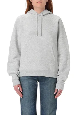 Saint Laurent Damen, Sweatshirts & Hoodies, Grau, SGröße:
