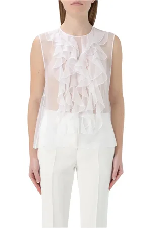 Alberta Ferretti Damen, Oberteile, Weiß, SGröße: