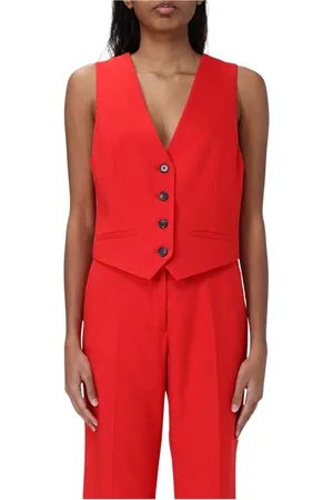 Msgm Damen, Jacken, Rot, MGröße: