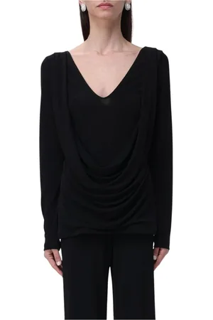 Alberta Ferretti Damen, Oberteile, Schwarzk, MGröße: