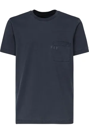 FAY Herren, Oberteile, Blau, MGröße: