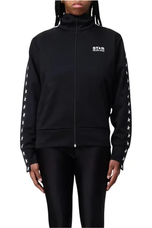 Golden Goose Damen, Sweatshirts & Hoodies, Schwarzk, XSGröße: