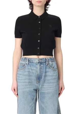 Alexander Wang Damen, Strickwaren, Schwarzk, SGröße: