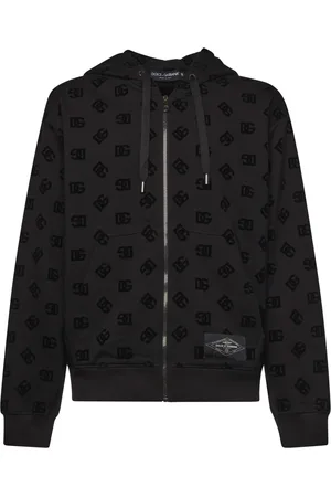 Dolce & Gabbana Herren, Sweatshirts & Hoodies, Schwarzk, LGröße:
