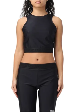 VERSACE Damen, Oberteile, Schwarzk, 3XSGröße: