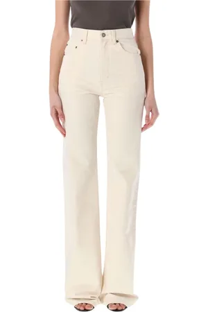 Saint Laurent Damen, Jeans, Weiß, W29Größe: