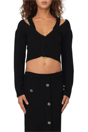 Twin-Set Damen, Strickwaren, Schwarzk, LGröße:
