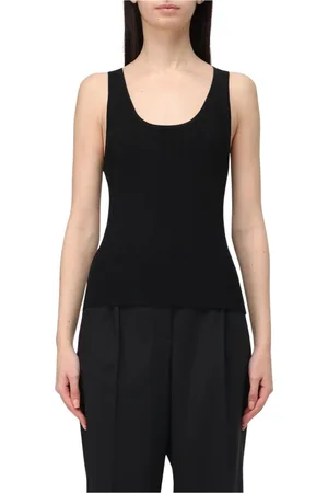 Michael Kors Damen, Oberteile, Schwarzk, MGröße: