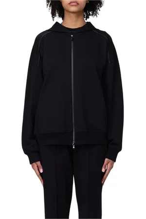 Brunello Cucinelli Damen, Sweatshirts & Hoodies, Schwarzk, LGröße: