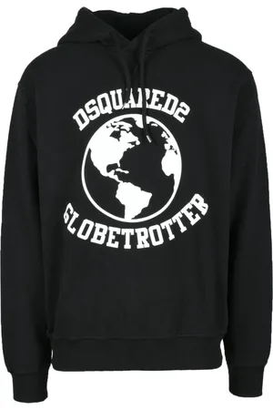 Dsquared2 Herren, Sweatshirts & Hoodies, Schwarzk, MGröße: