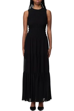 Michael Kors Damen, Kleider, Schwarzk, MGröße: