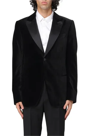 Emporio Armani Herren, Jacken, Schwarzk, LGröße:
