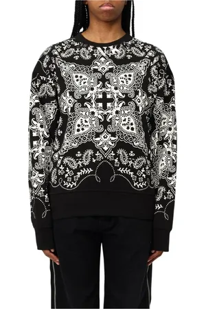 Pinko Damen, Sweatshirts & Hoodies, Schwarzk, SGröße: