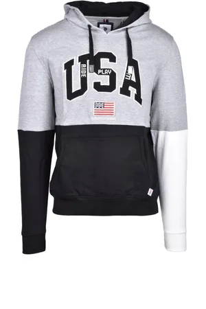 U.S. Polo Assn. Herren, Sweatshirts & Hoodies, Grau, SGröße: