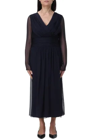 Alberta Ferretti Damen, Kleider, Blau, LGröße: