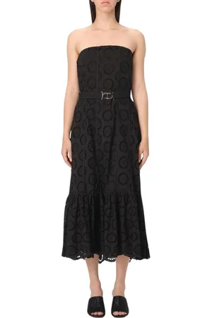 Twin-Set Damen, Kleider, Schwarzk, 2XSGröße: