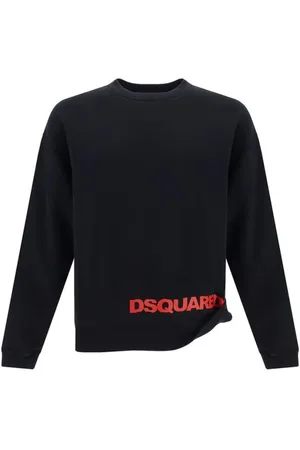 Dsquared2 Herren, Sweatshirts & Hoodies, Schwarzk, XLGröße: