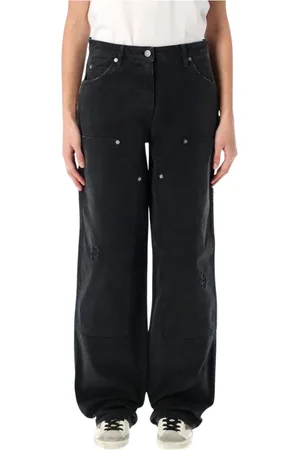 Golden Goose Damen, Jeans, Schwarzk, XSGröße: