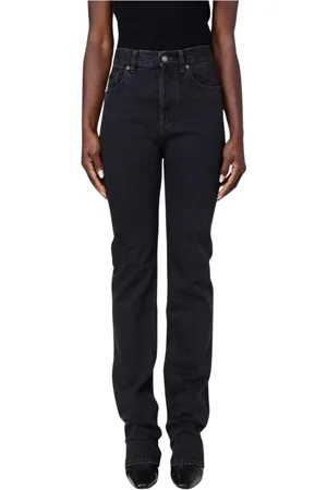 Saint Laurent Damen, Jeans, Schwarzk, W28Größe: