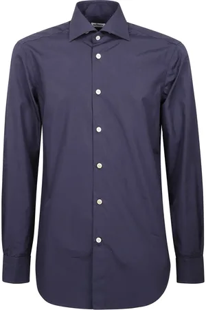Kiton Herren, Shirts, Lila, 3XLGröße: