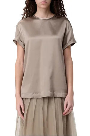 Brunello Cucinelli Damen, Oberteile, Grau, MGröße: