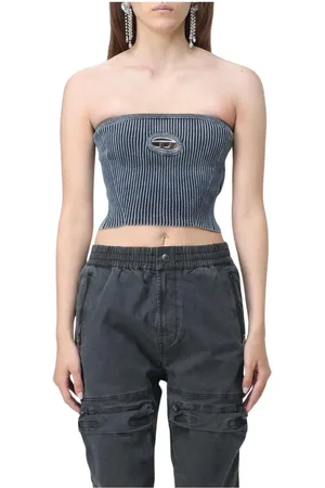 Diesel Damen, Oberteile, Blau, SGröße: