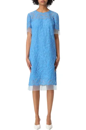 ERMANNO SCERVINO Damen, Kleider, Blau, LGröße: