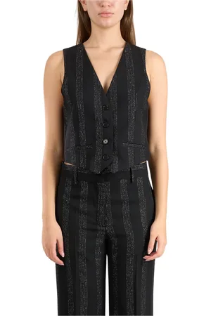 Msgm Damen, Jacken, Schwarzk, MGröße: