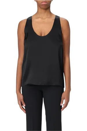 Twin-Set Damen, Oberteile, Schwarzk, 2XLGröße: