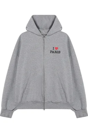 Balenciaga Damen, Sweatshirts & Hoodies, Grau, MGröße:
